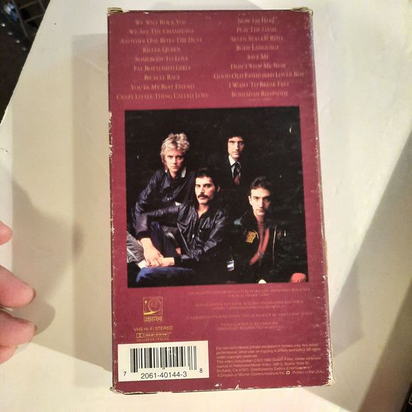 Queen VHS Lot - Greatest Hits, We Will Rock You, Magic Years, Live in Budapest - Picture 11 of 14